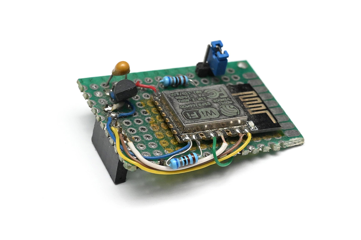 Prototype on protoboard