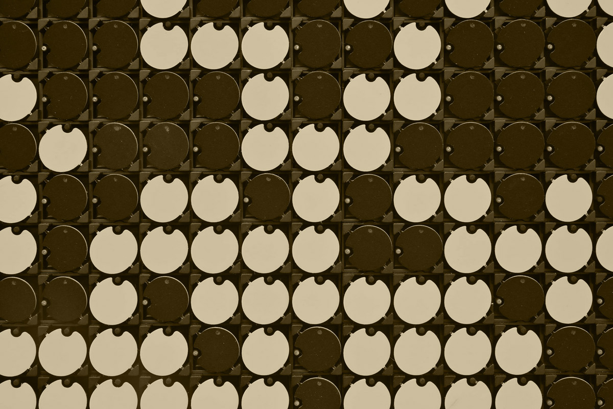 flipdot display example