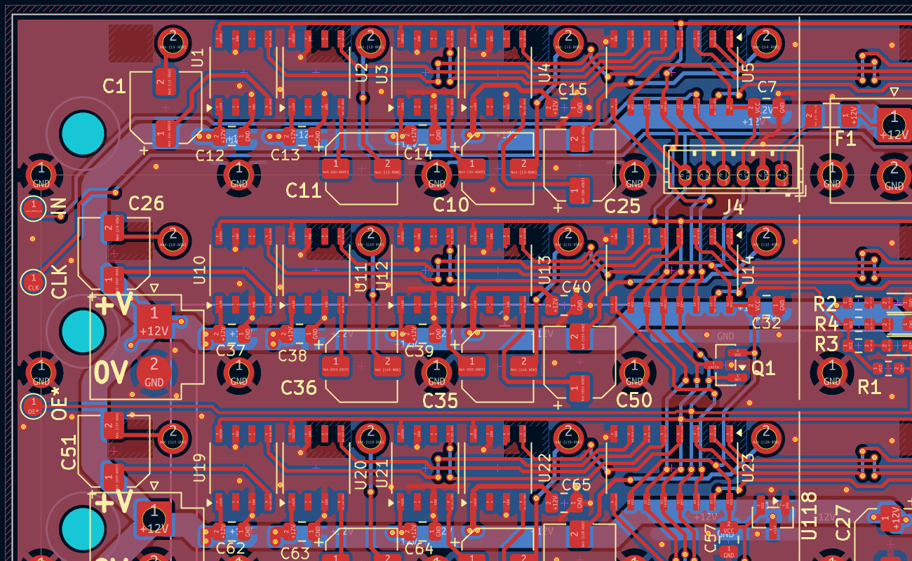 Screenshot of the second circuit design