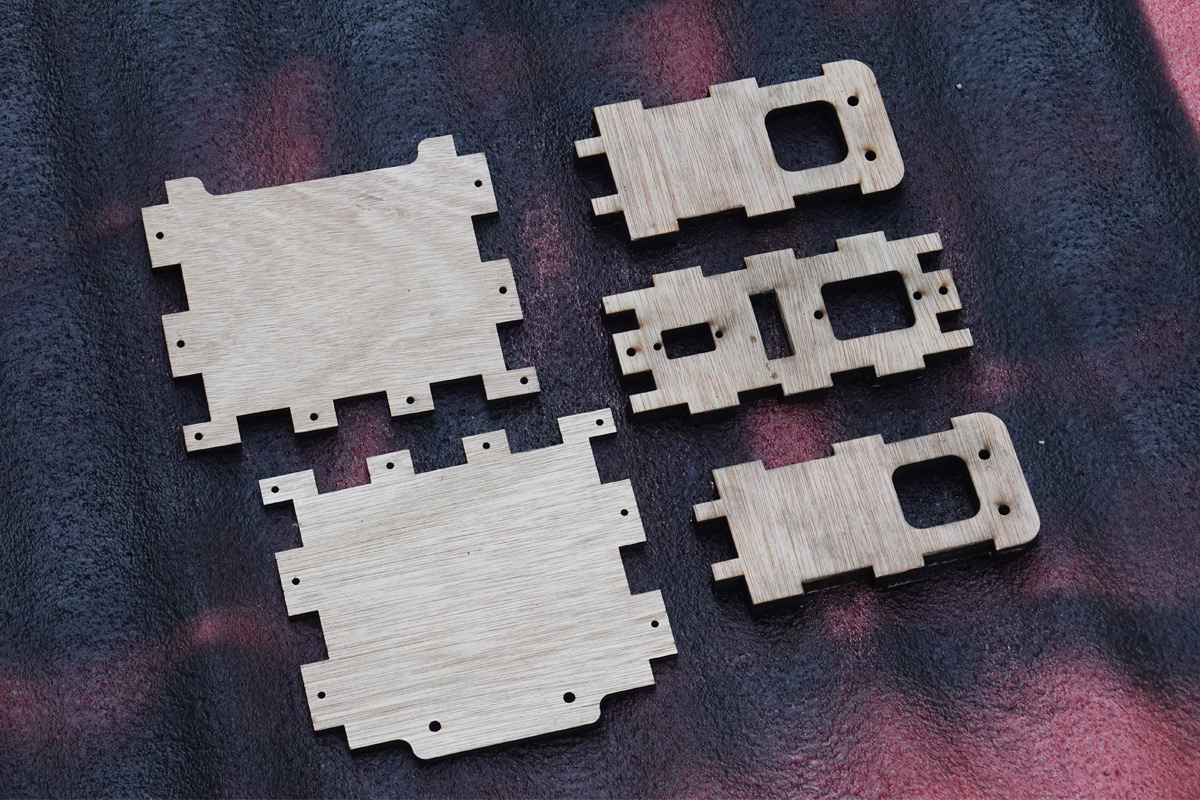 PSU box parts ready for painting