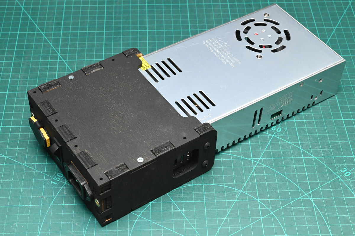PSU box with cover fitted
