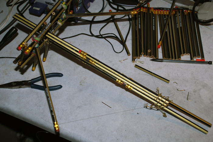 Pencil Ballista strung with nylon