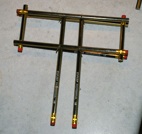 Pencil ballista frame