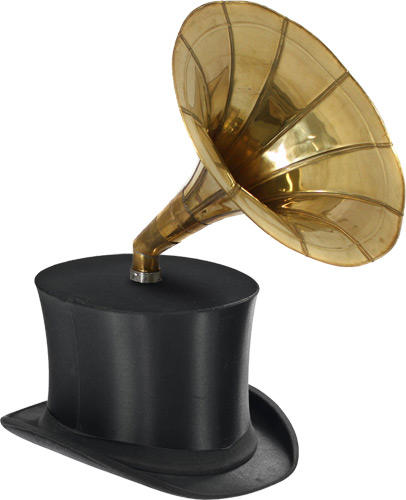 Illustration of the South Facing Ear Trumpet Hat