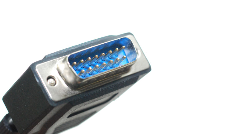 The DA-15 connector, the joystick port before USB existed.