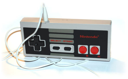 The finished NES controller MP3 player