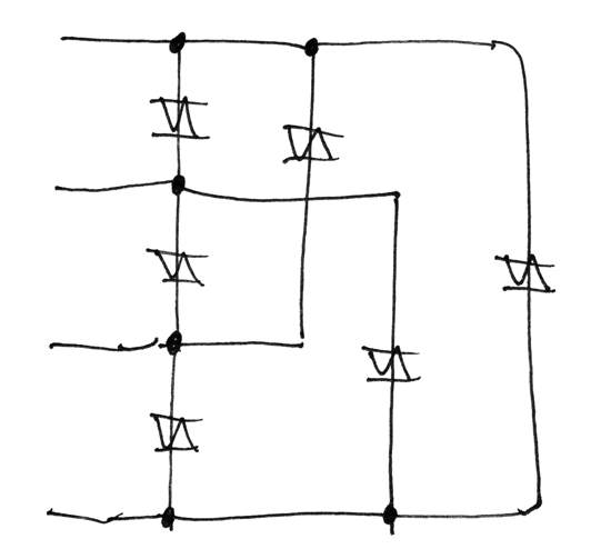 Charlieplexing schematic