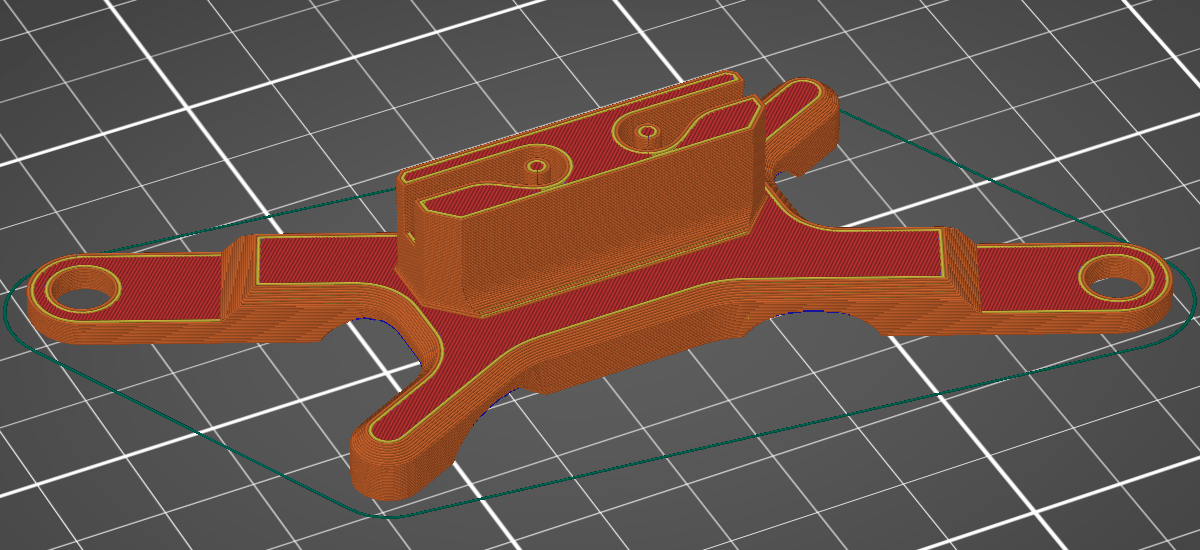 carriage attachment model sliced