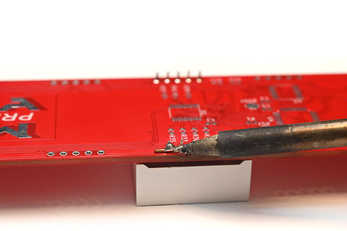 Heating up all of the pins