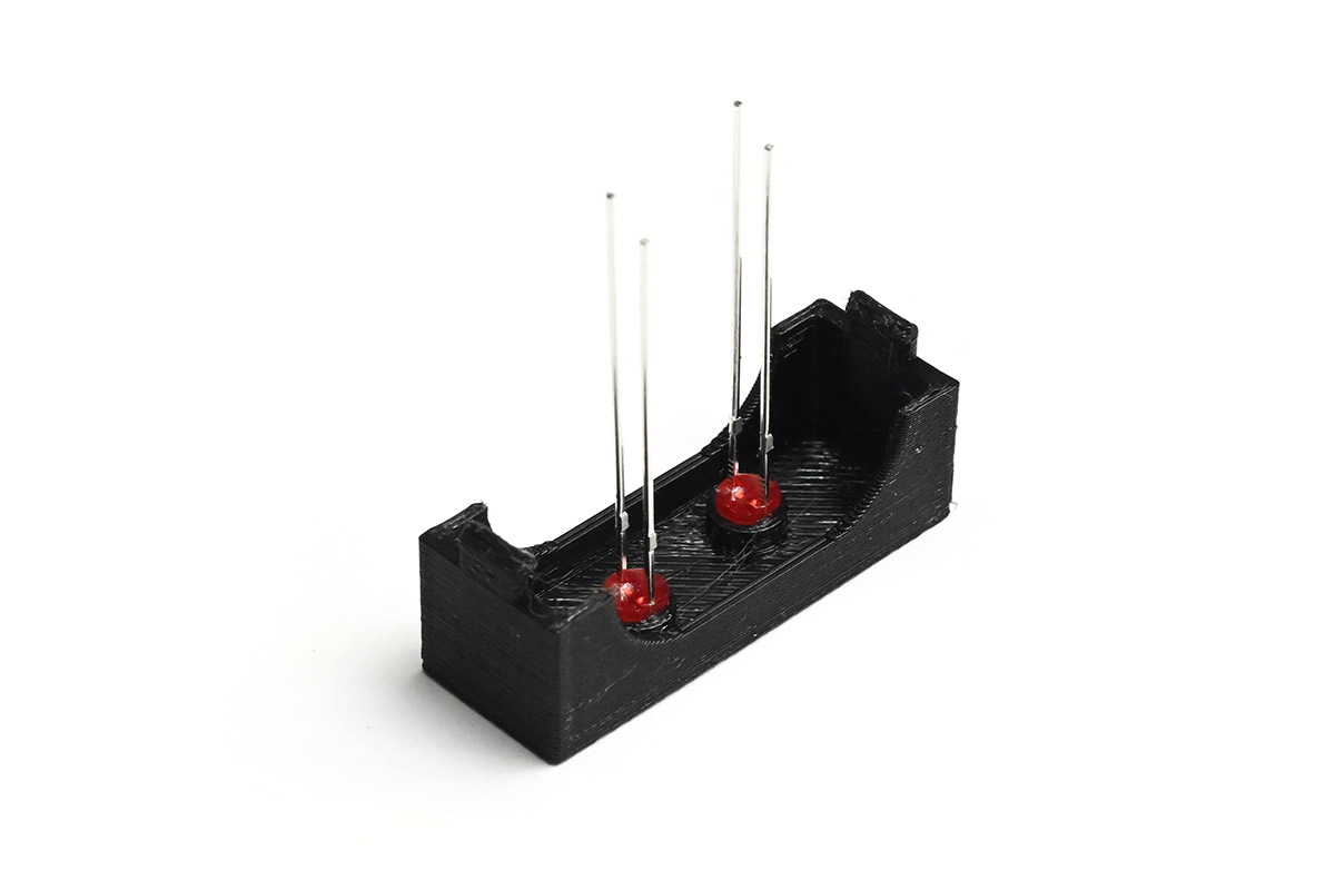 Colons fitted to 3D printed part