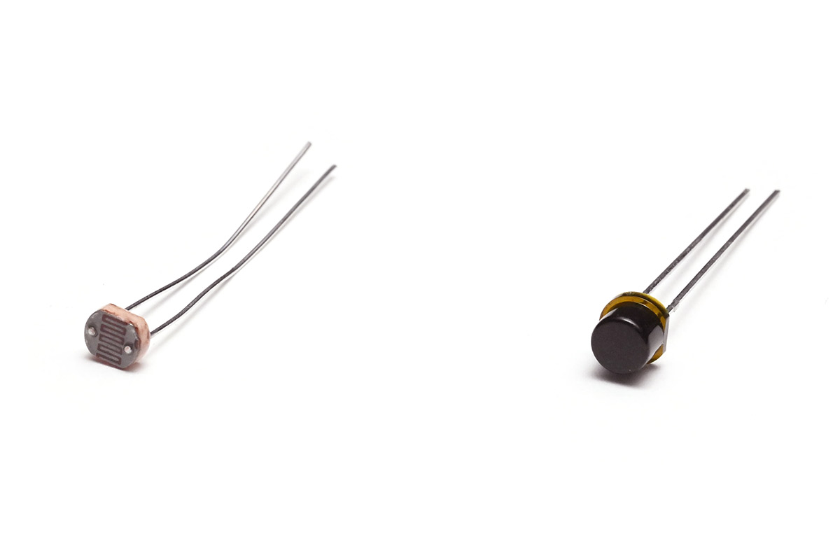 LDR and phototransistor