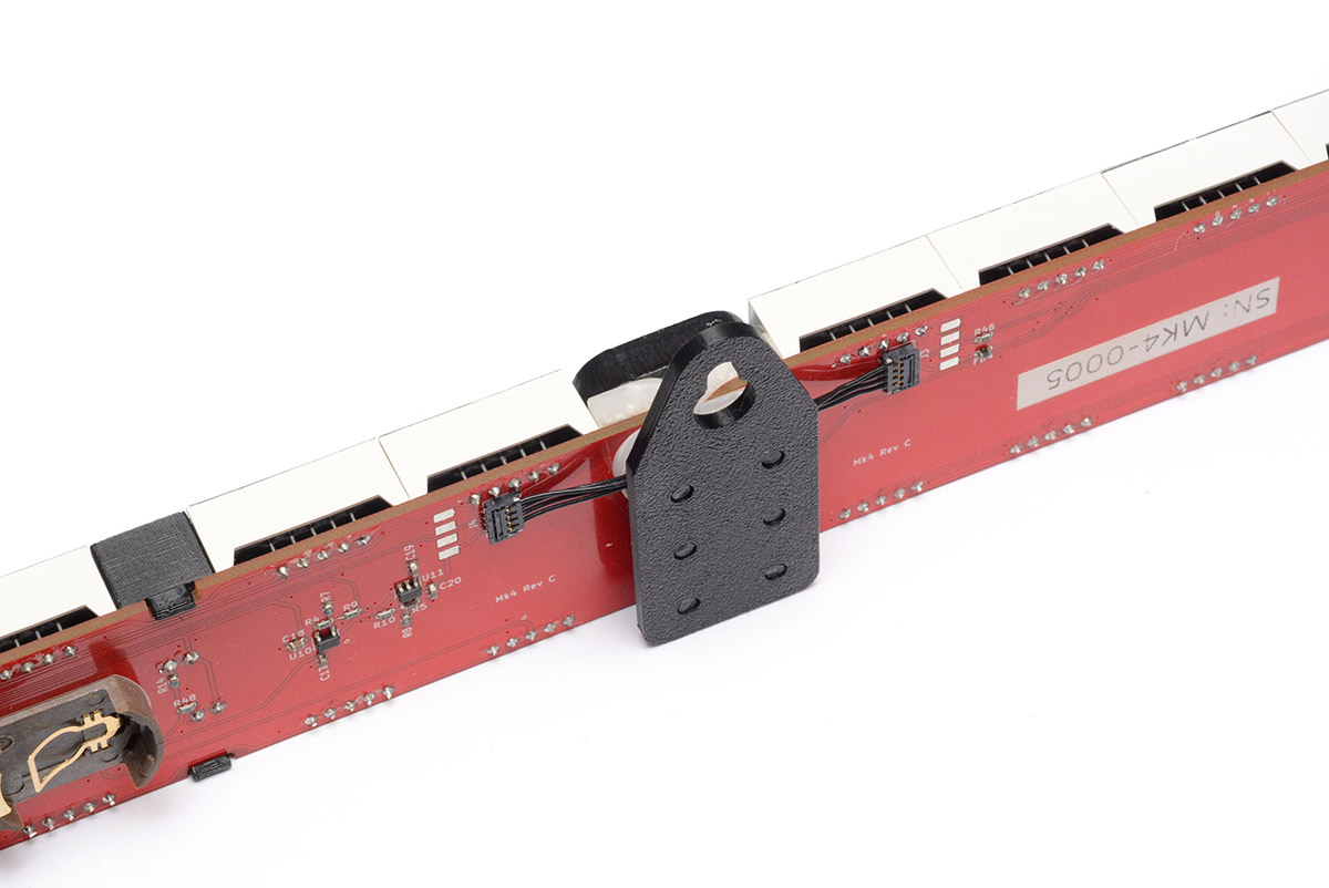 Rear view of central bracket