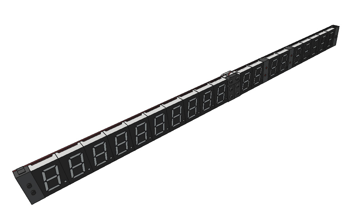 Fully unfolded clock
