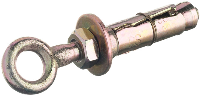 An eye bolt