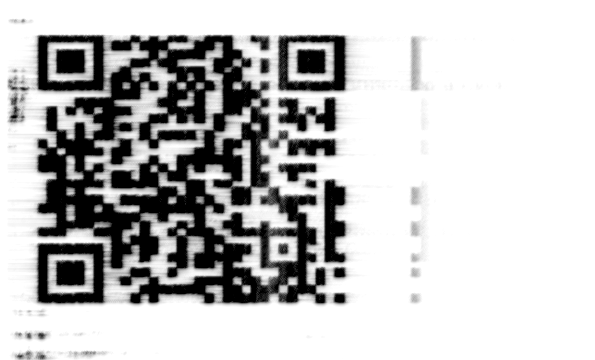 Spectrogram of an acoustic QR code