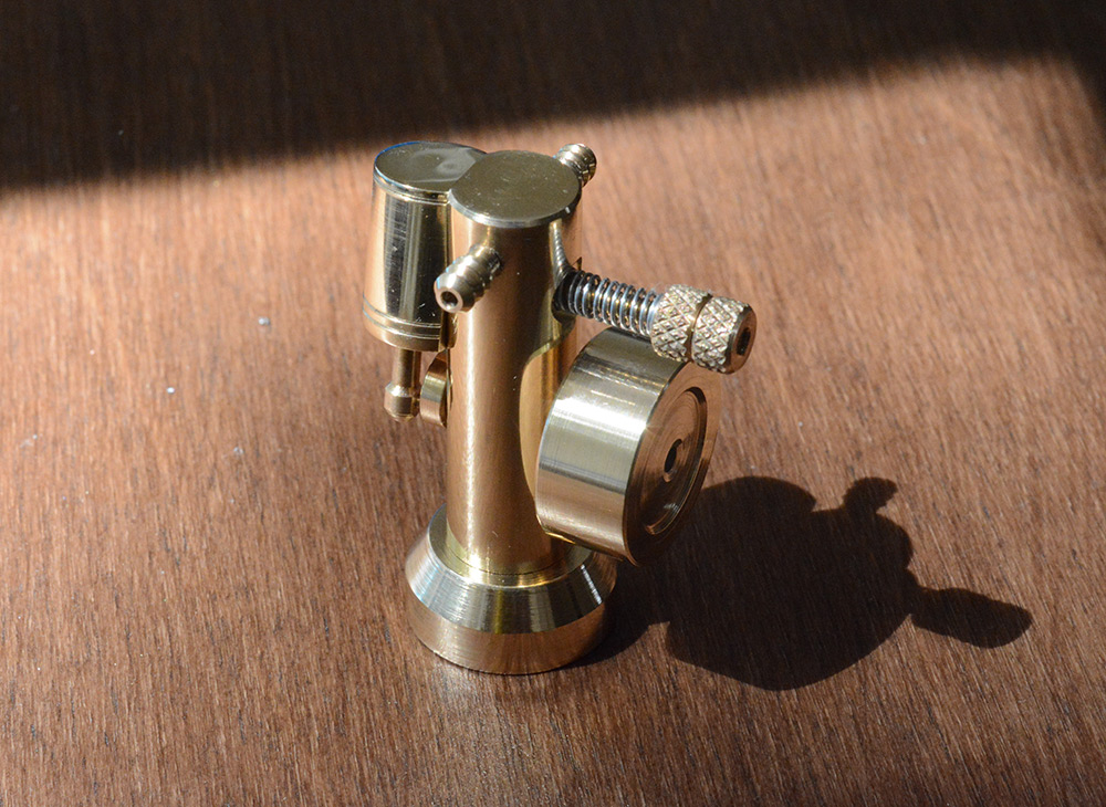 The brass wobbler. Very shiny.