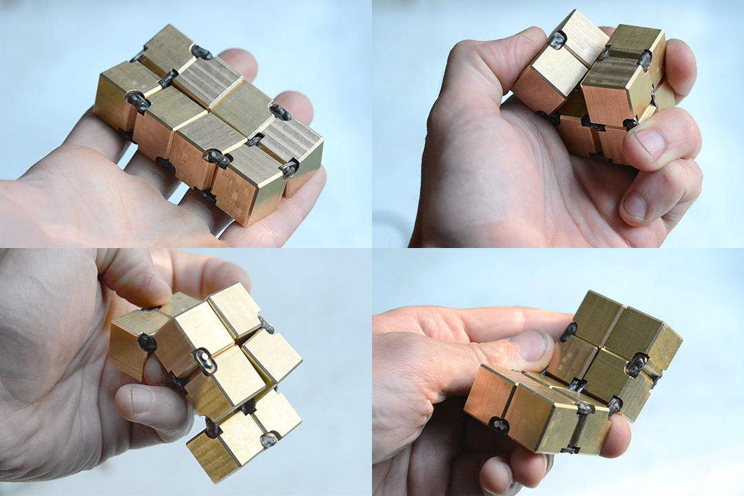 Demonstration of the infinity cube