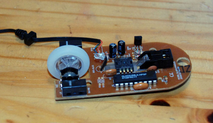 USB mouse circuit board