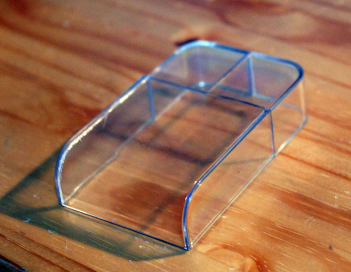 Transparent case as it will go together