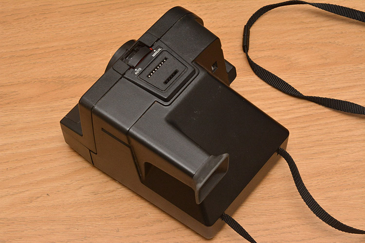 Rear view of the donor camera