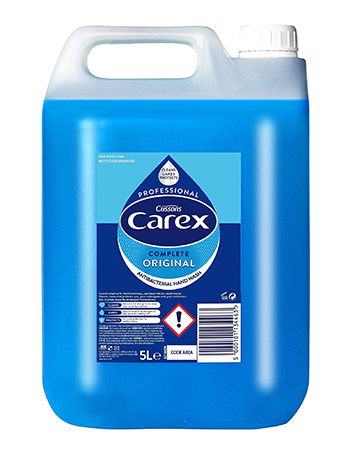 5L container of handwash