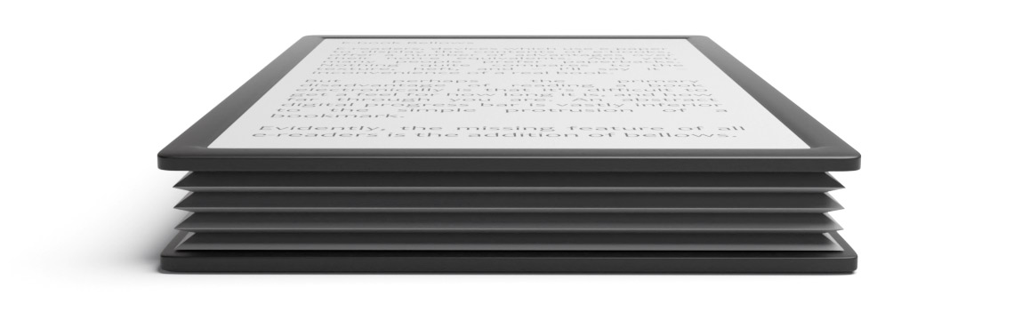 Render showing close-up of bellows