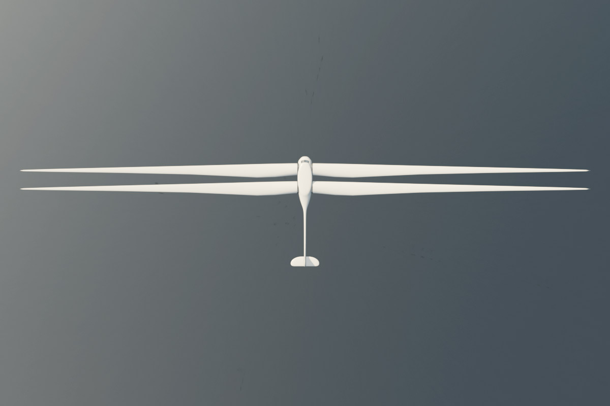 Turbine transport render from above