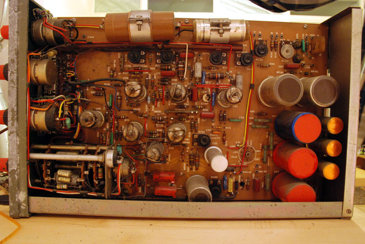 Full view of one of the circuit boards