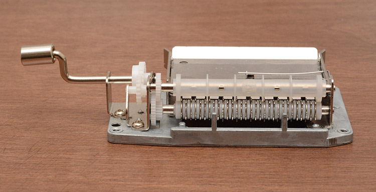 Unmodified punch-card musicbox