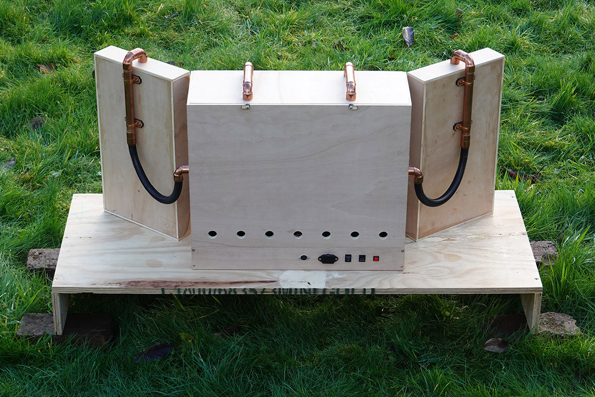 Shot of the finished orchestrion
