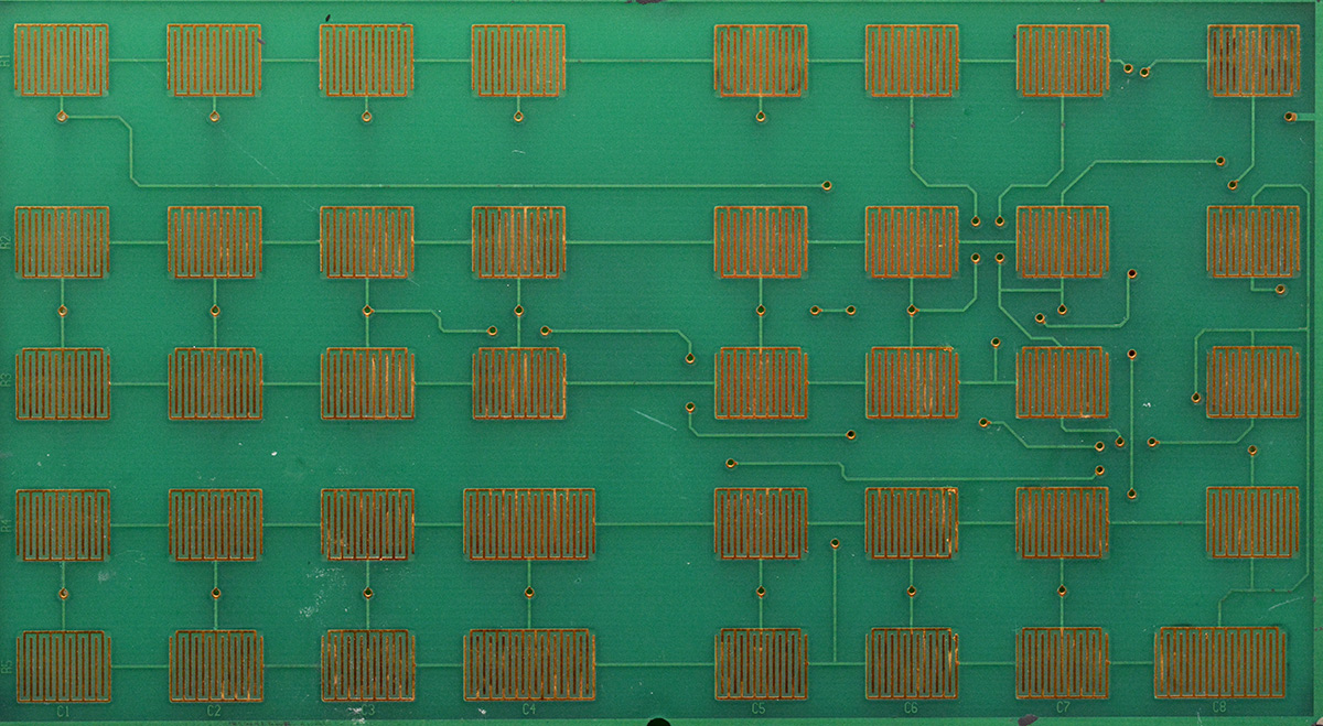 Keypad matrix PCB